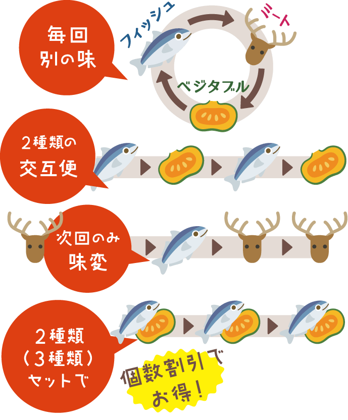こんな定期便も